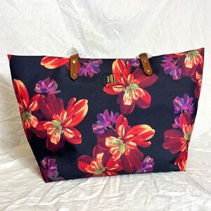 🌺  Ralph Lauren Bold Bloom Tote – Where Style Meets Function 🌺
